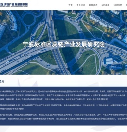 宁波标准区块链产业发展研究院